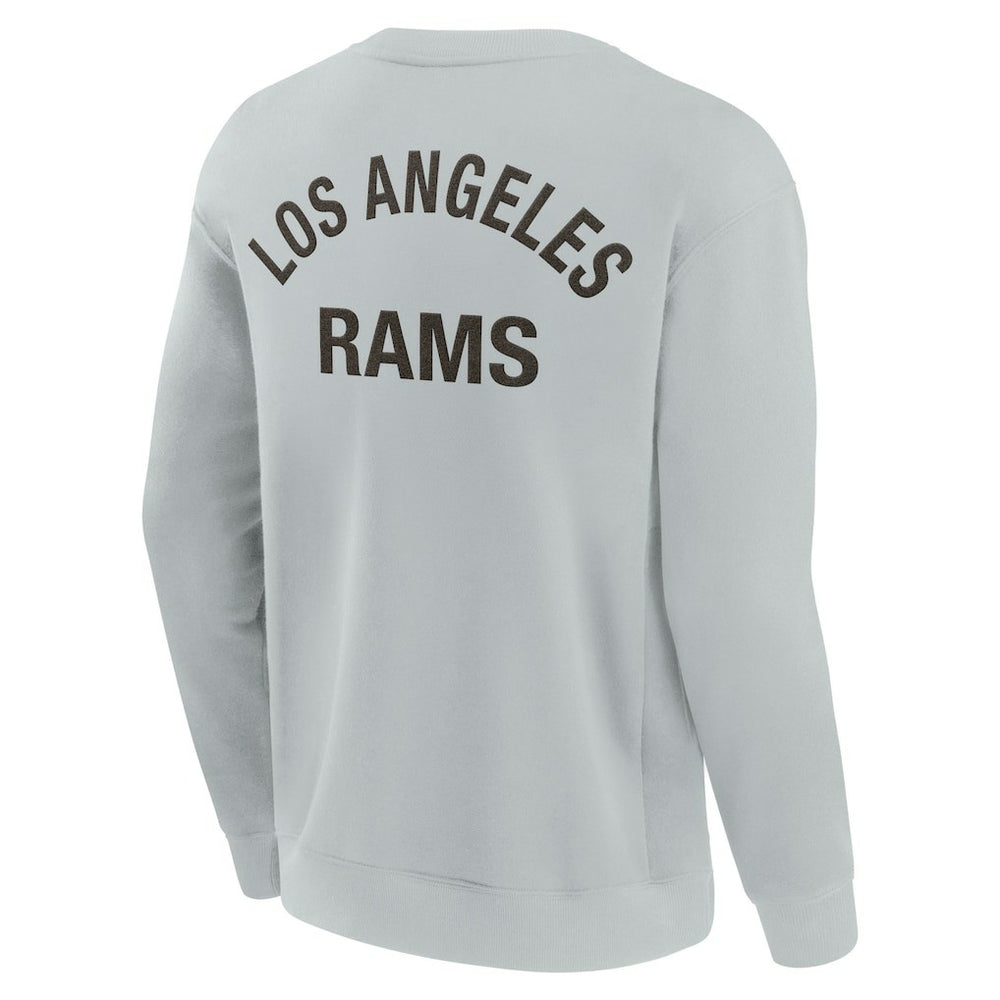 Los Angeles Rams Unisex Elements Super Soft Pullover Sweatshirt Gray