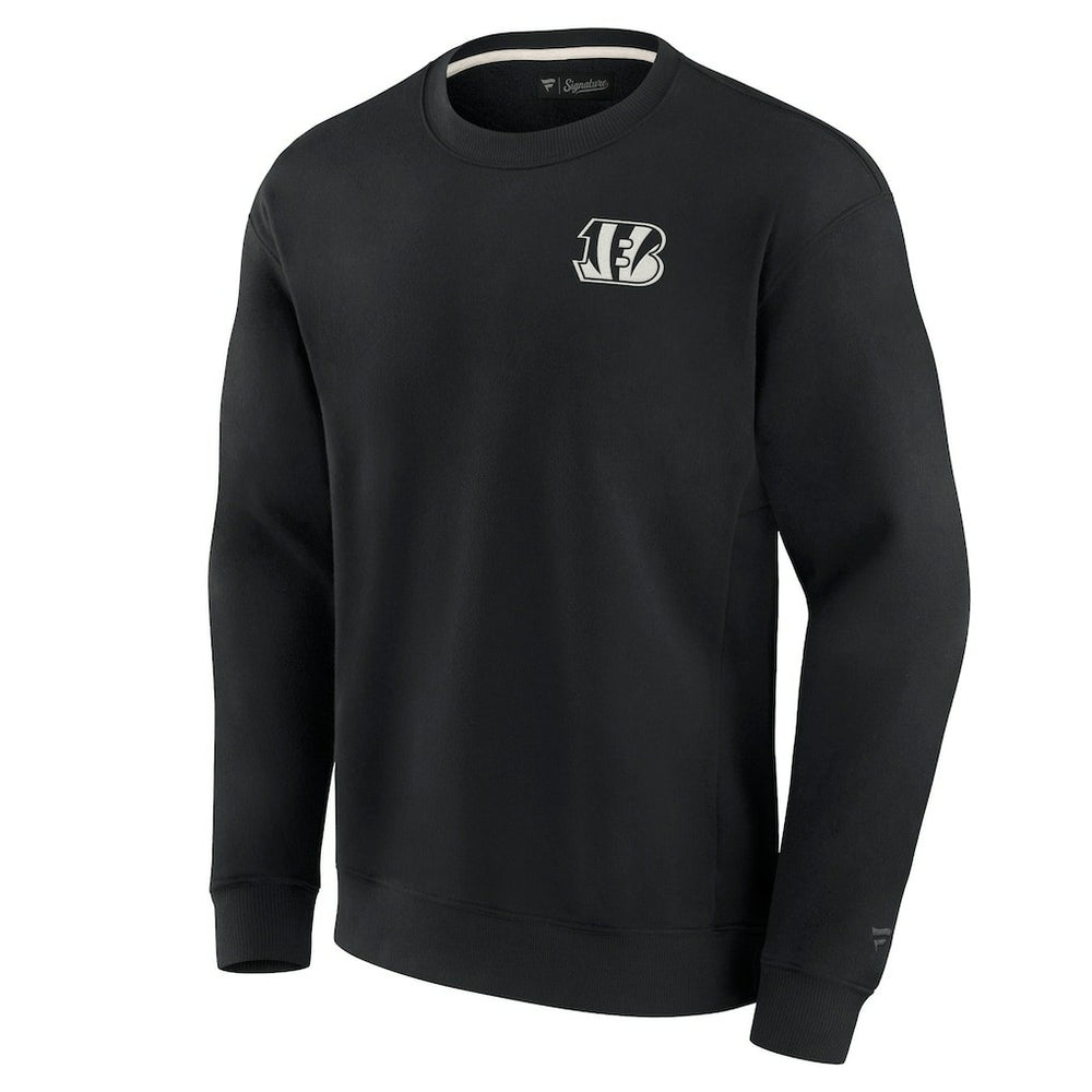 Cincinnati Bengals Unisex Elements Super Soft Pullover Sweatshirt Black