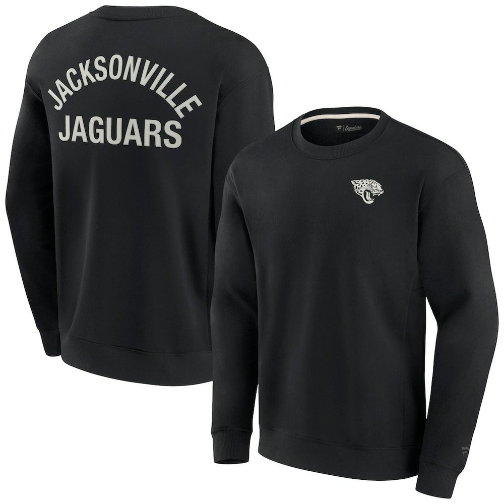 Jacksonville Jaguars Unisex Elements Super Soft Pullover Sweatshirt Black