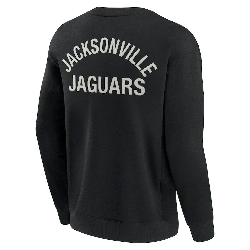Jacksonville Jaguars Unisex Elements Super Soft Pullover Sweatshirt Black