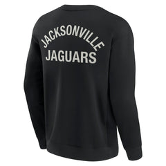 Jacksonville Jaguars Unisex Elements Super Soft Pullover Sweatshirt Black