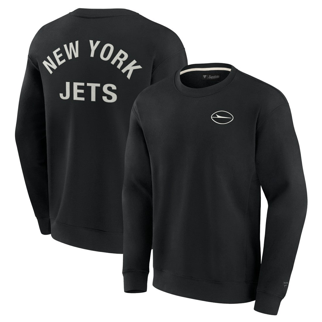 New York Jets Unisex Elements Super Soft Pullover Sweatshirt Black