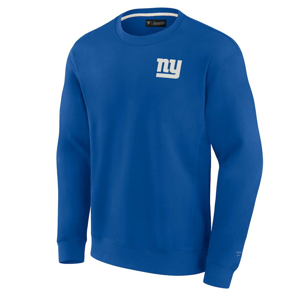 New York Giants Unisex Elements Super Soft Pullover Sweatshirt Royal