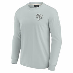 Los Angeles Rams Unisex Elements Super Soft Long Sleeve T-Shirt Gray