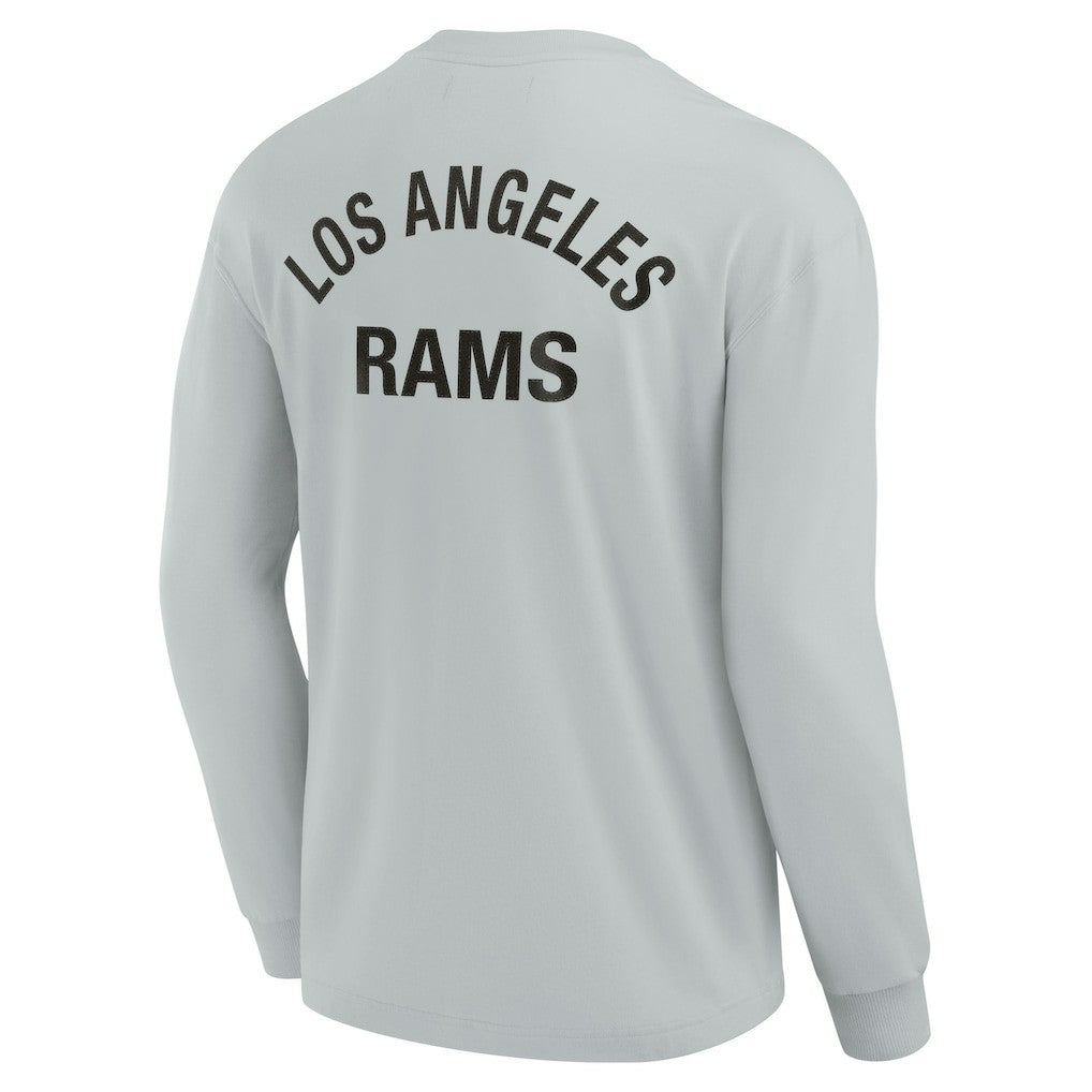Los Angeles Rams Unisex Elements Super Soft Long Sleeve T-Shirt Gray