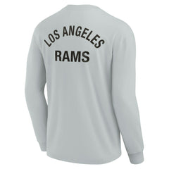 Los Angeles Rams Unisex Elements Super Soft Long Sleeve T-Shirt Gray