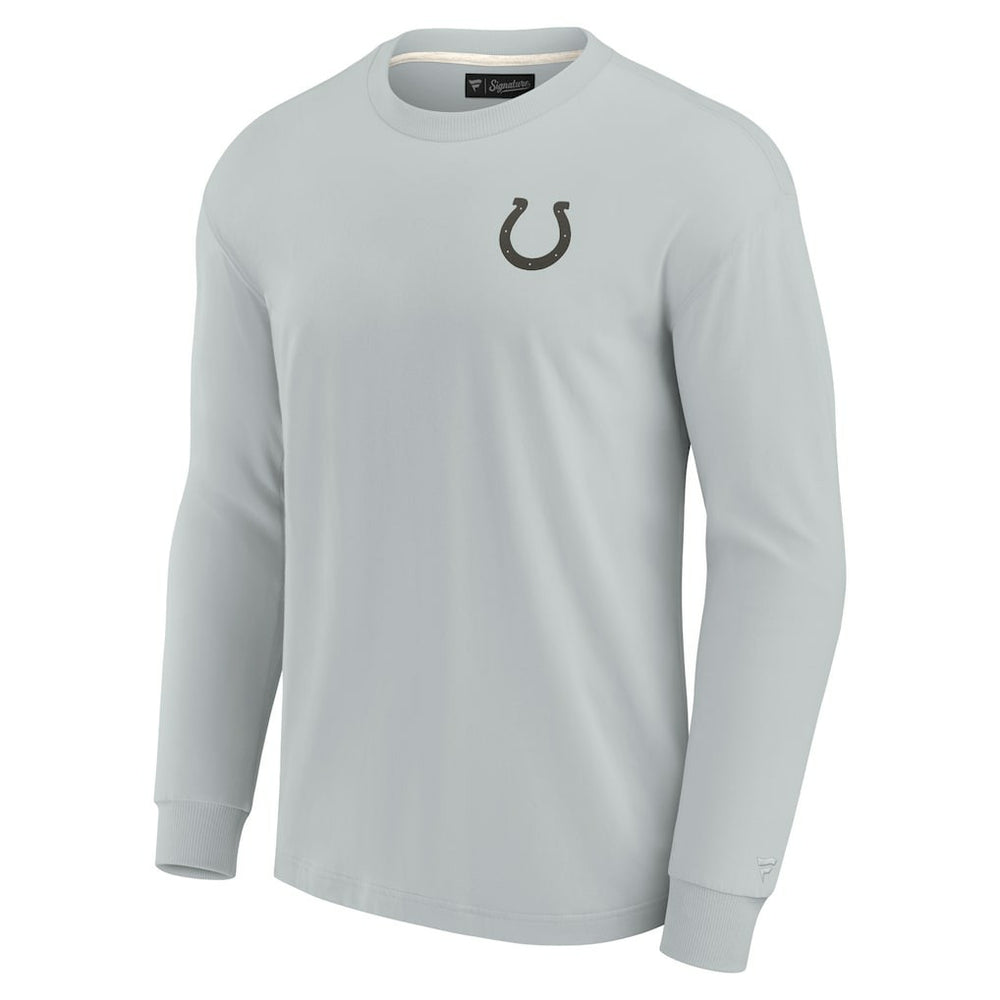Indianapolis Colts Unisex Elements Super Soft Long Sleeve T-Shirt Gray