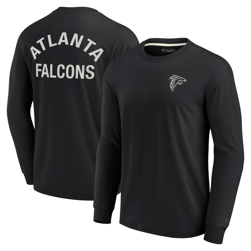 Atlanta Falcons Unisex Elements Super Soft Long Sleeve T-Shirt Black
