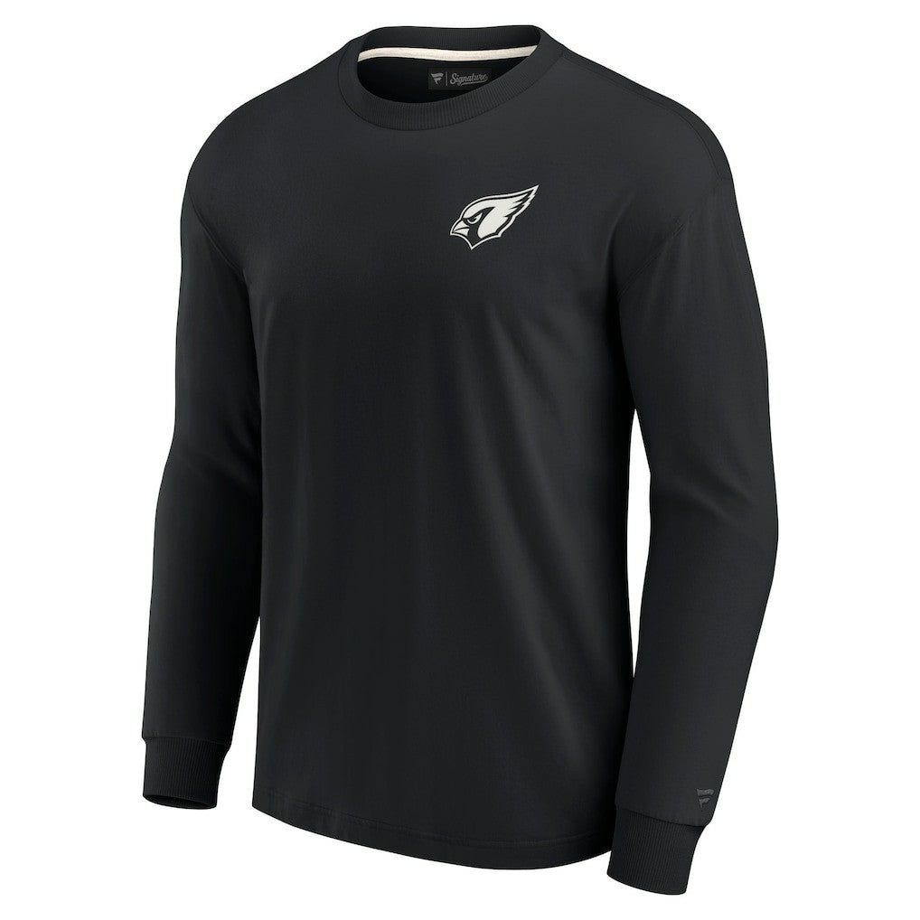 Arizona Cardinals Unisex Elements Super Soft Long Sleeve T-Shirt Black