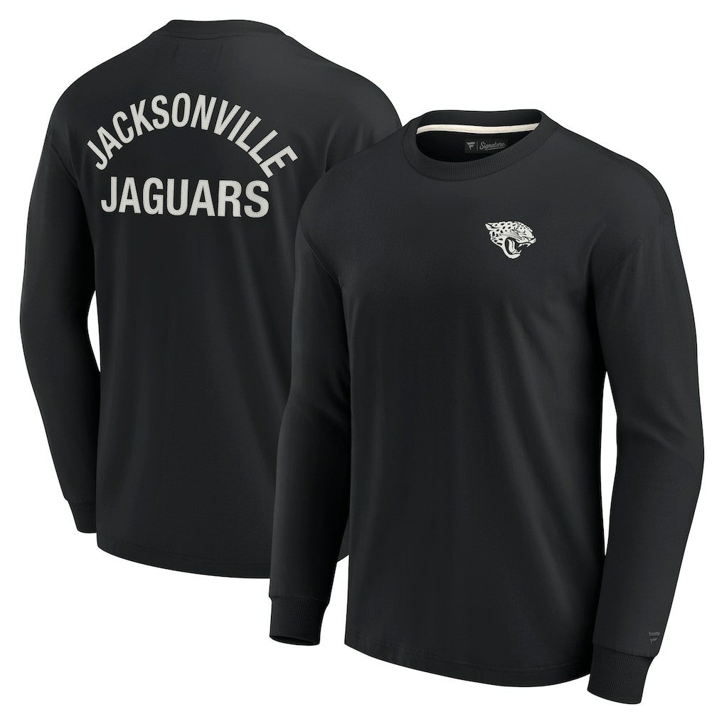 Jacksonville Jaguars Unisex Elements Super Soft Long Sleeve T-Shirt Black