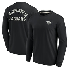 Jacksonville Jaguars Unisex Elements Super Soft Long Sleeve T-Shirt Black