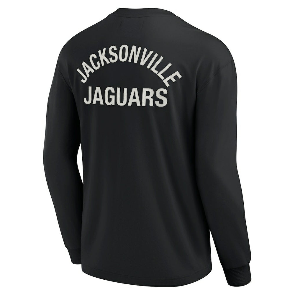 Jacksonville Jaguars Unisex Elements Super Soft Long Sleeve T-Shirt Black