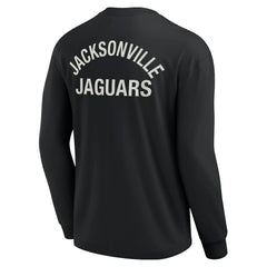 Jacksonville Jaguars Unisex Elements Super Soft Long Sleeve T-Shirt Black