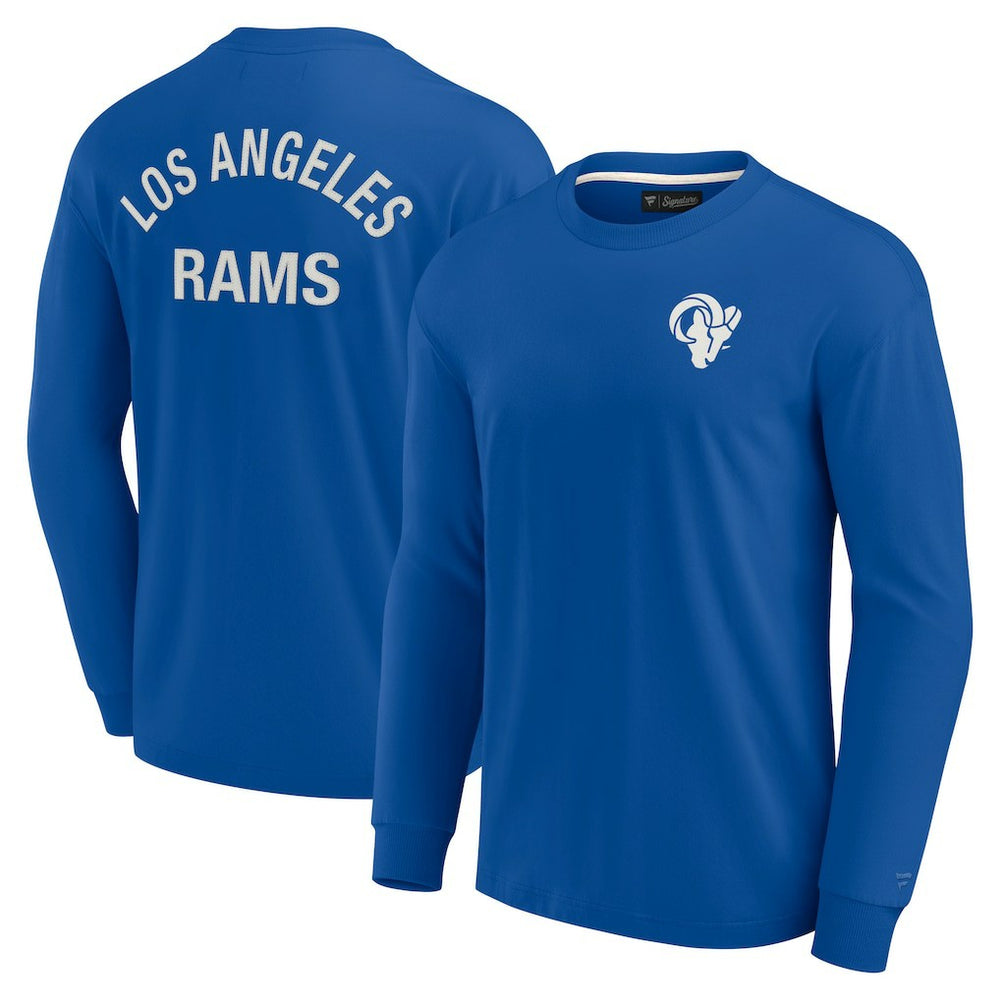 Los Angeles Rams Unisex Elements Super Soft Long Sleeve T-Shirt Royal
