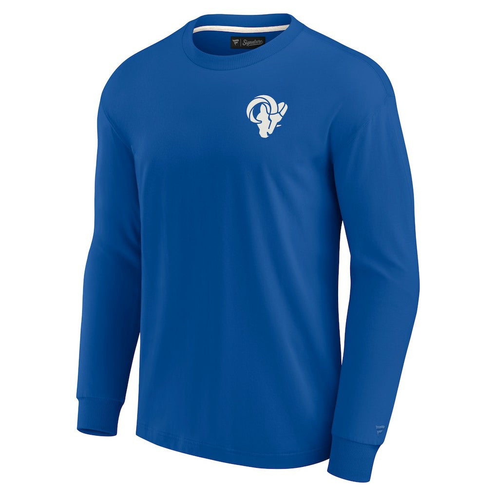Los Angeles Rams Unisex Elements Super Soft Long Sleeve T-Shirt Royal