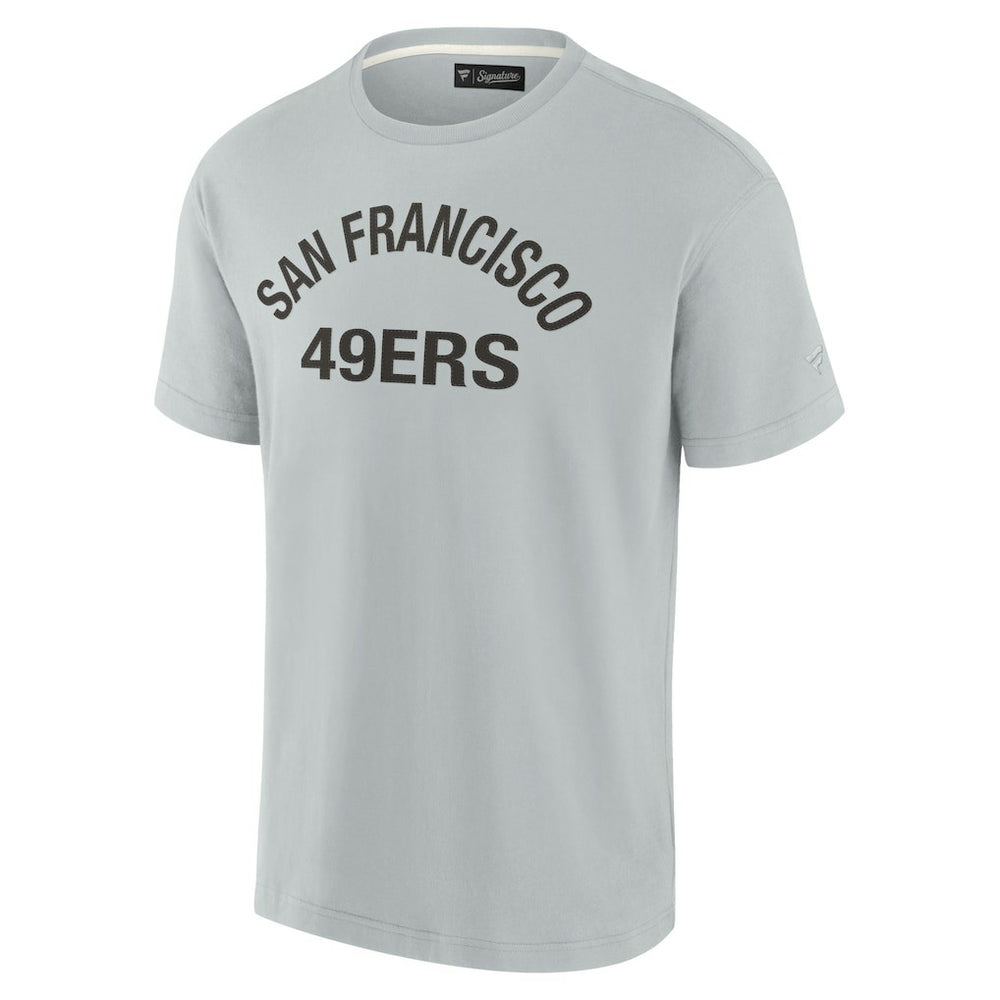 San Francisco 49ers Unisex Elements Super Soft Short Sleeve T-Shirt Gray