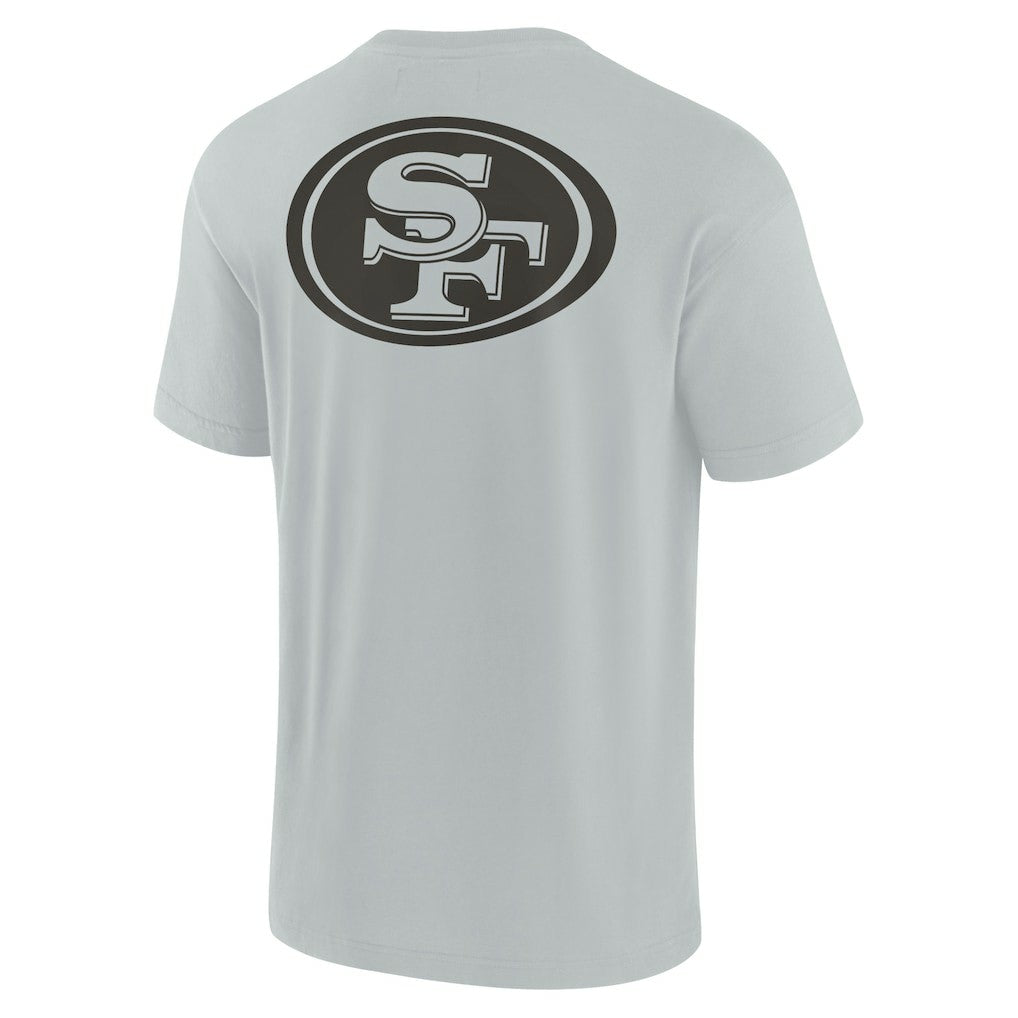 San Francisco 49ers Unisex Elements Super Soft Short Sleeve T-Shirt Gray