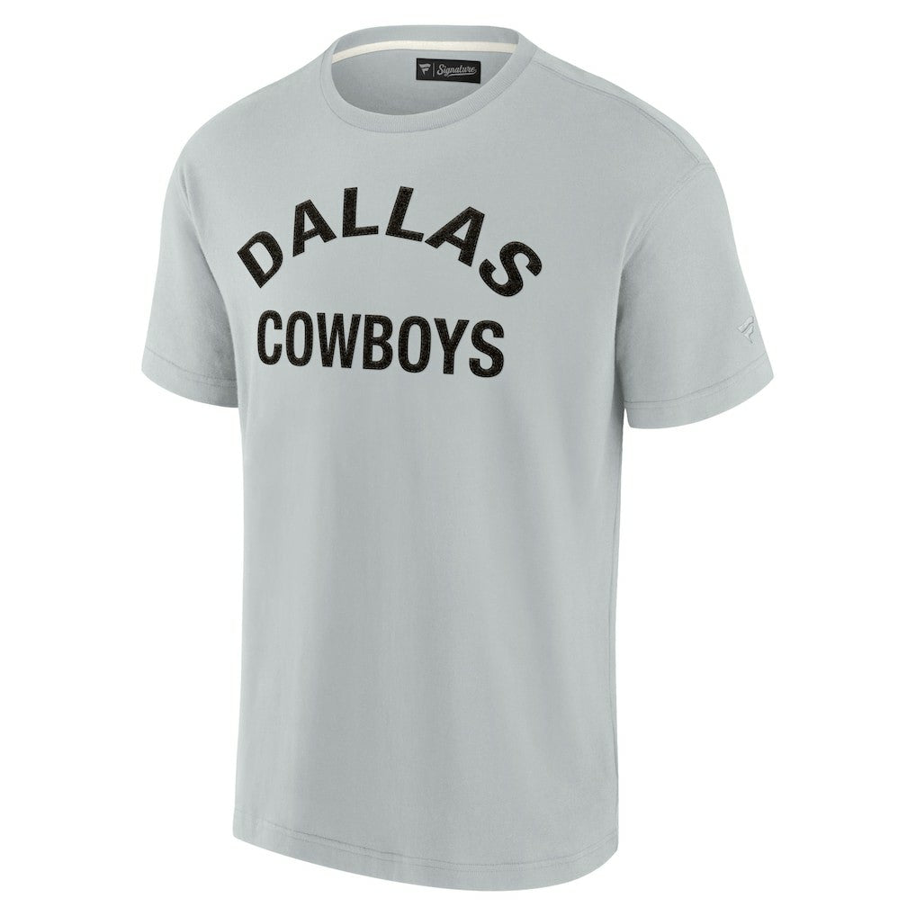 Dallas Cowboys Unisex Elements Super Soft Short Sleeve T-Shirt Gray