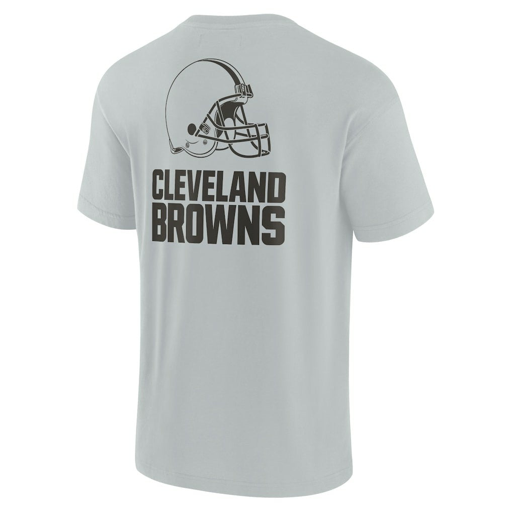 Cleveland Browns Unisex Elements Super Soft Short Sleeve T-Shirt Gray
