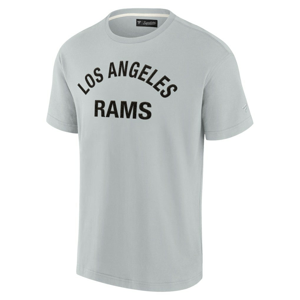 Los Angeles Rams Unisex Elements Super Soft Short Sleeve T-Shirt Gray