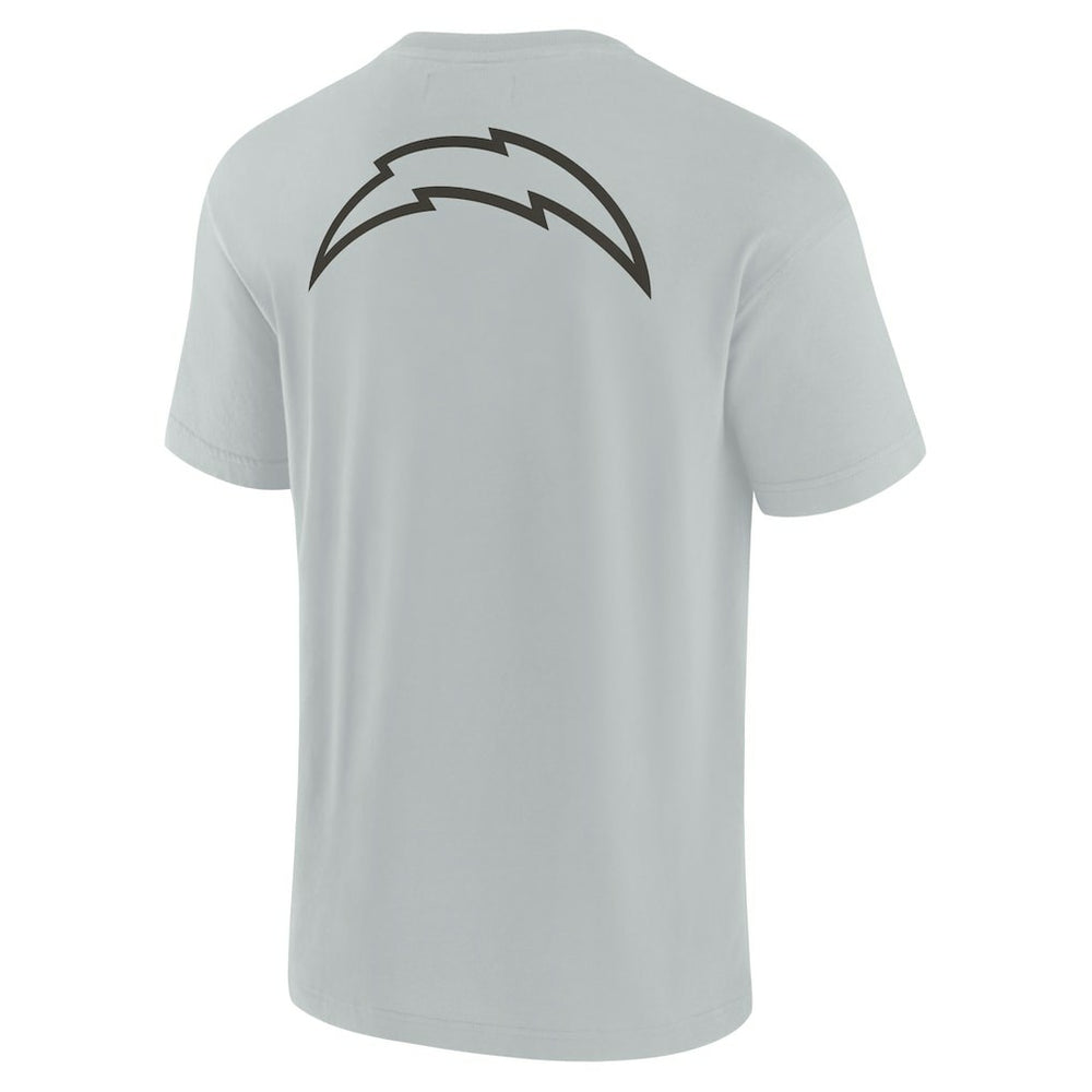 Los Angeles Chargers Unisex Elements Super Soft Short Sleeve T-Shirt Gray