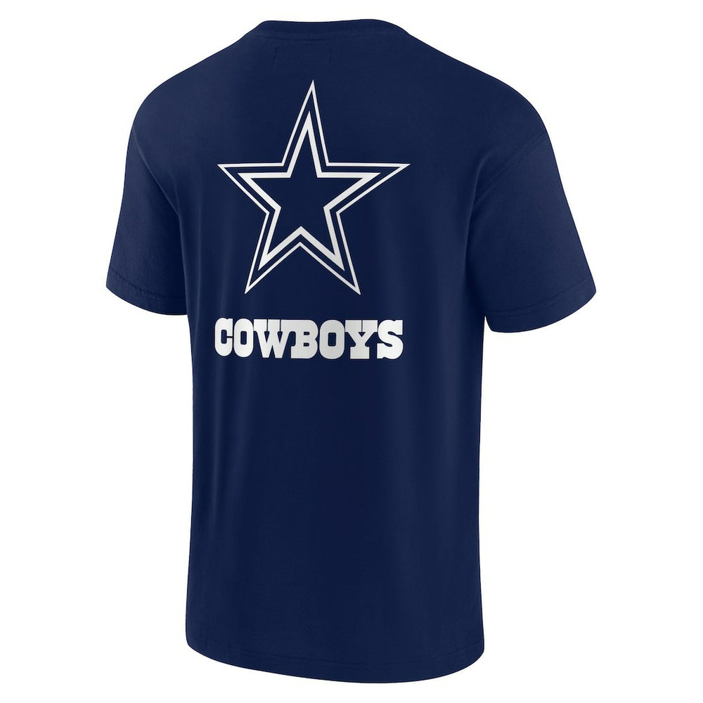 Dallas Cowboys Unisex Elements Super Soft Short Sleeve T-Shirt Navy