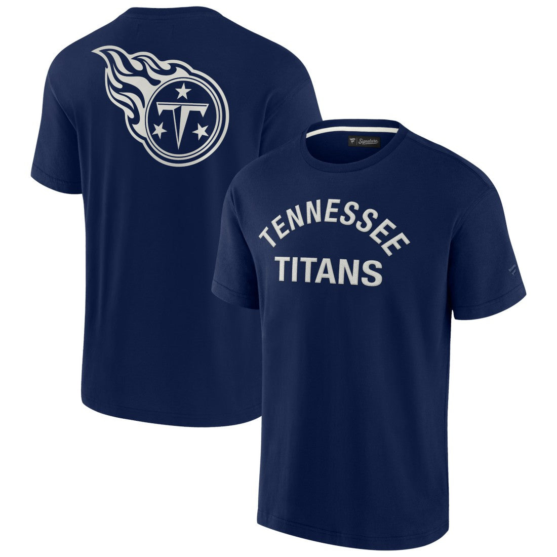 Tennessee Titans Unisex Elements Super Soft Short Sleeve T-Shirt Navy