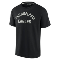 Philadelphia Eagles Unisex Elements Super Soft Short Sleeve T-Shirt Black
