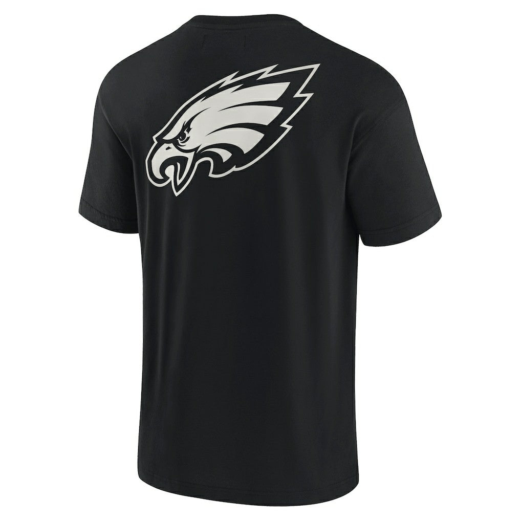 Philadelphia Eagles Unisex Elements Super Soft Short Sleeve T-Shirt Black