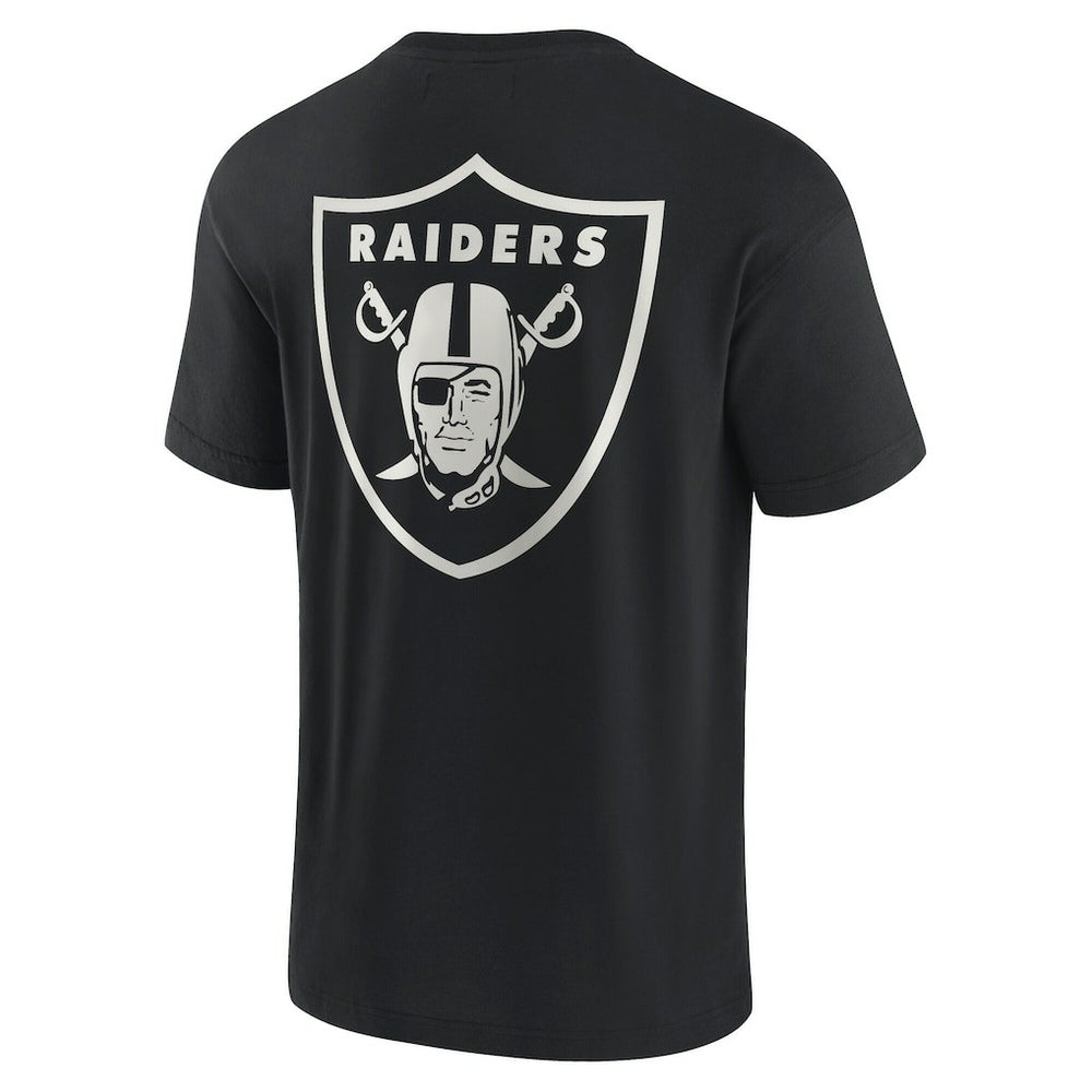 Las Vegas Raiders Unisex Elements Super Soft Short Sleeve T-Shirt Black
