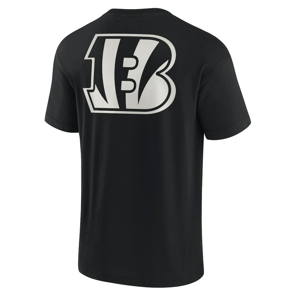 Cincinnati Bengals Unisex Elements Super Soft Short Sleeve T-Shirt Black