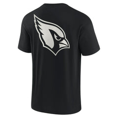 Arizona Cardinals Unisex Elements Super Soft Short Sleeve T-Shirt Black