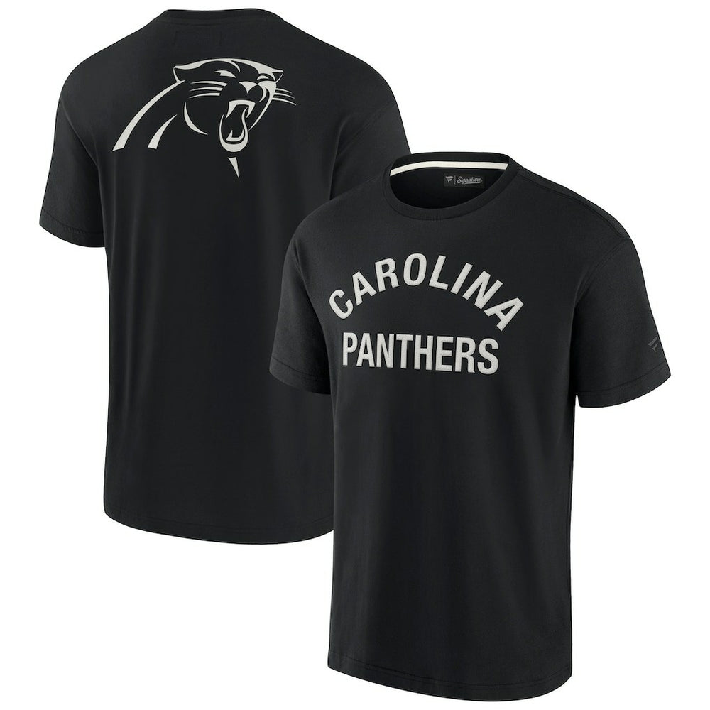 Carolina Panthers Unisex Elements Super Soft Short Sleeve T-Shirt Black