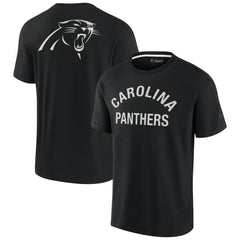Carolina Panthers Unisex Elements Super Soft Short Sleeve T-Shirt Black