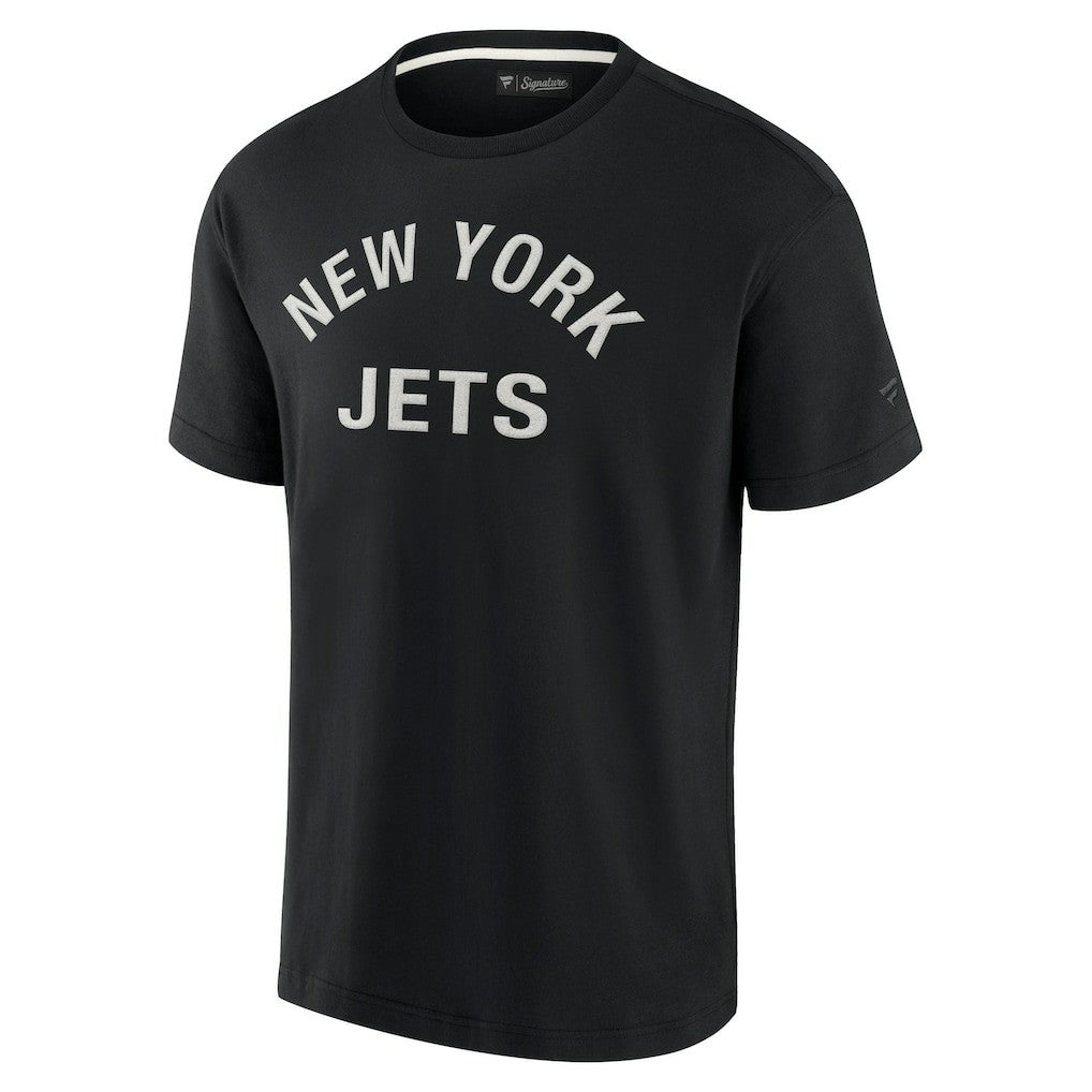 New York Jets Unisex Elements Super Soft Short Sleeve T-Shirt Black