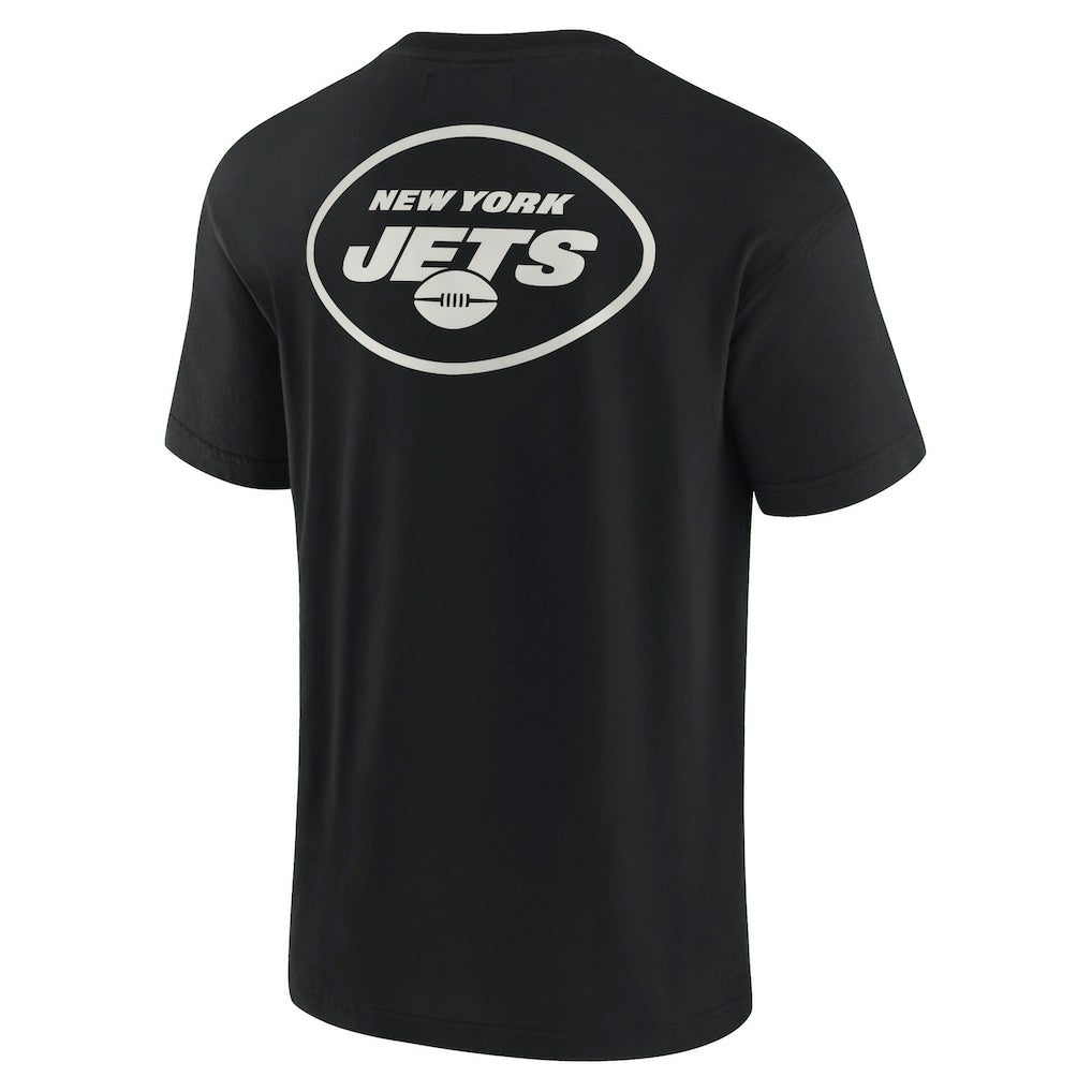 New York Jets Unisex Elements Super Soft Short Sleeve T-Shirt Black