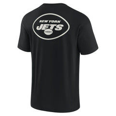 New York Jets Unisex Elements Super Soft Short Sleeve T-Shirt Black