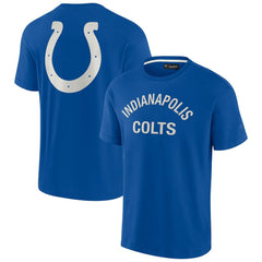 Indianapolis Colts Unisex Elements Super Soft Short Sleeve T-Shirt Royal