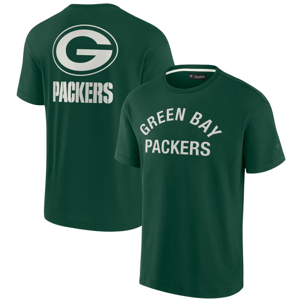 Green Bay Packers Unisex Elements Super Soft Short Sleeve T-Shirt Green