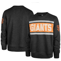 San Francisco Giants '47 Bypass Tribeca Pullover Sweatshirt - Black Pullover