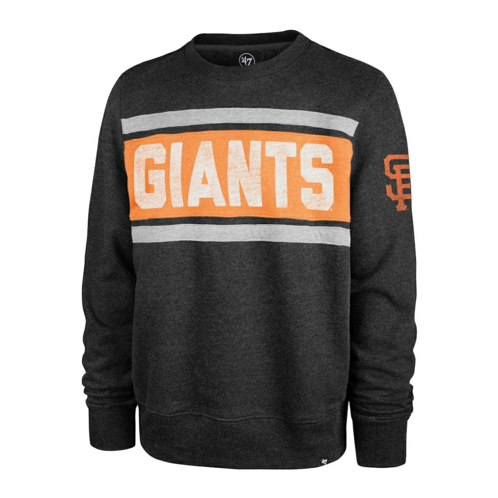San Francisco Giants '47 Bypass Tribeca Pullover Sweatshirt - Black Pullover