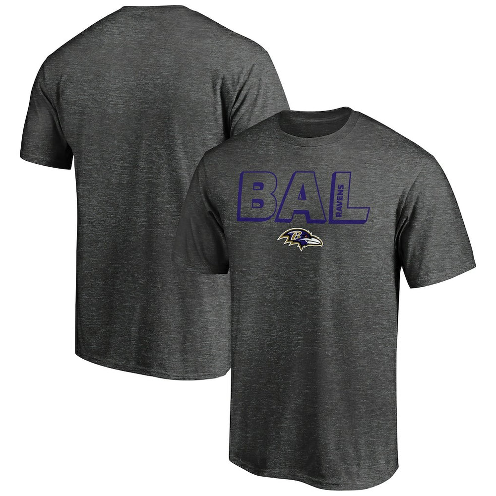 Baltimore Ravens Must Win T-Shirt Charcoal