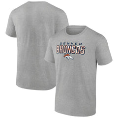 Denver Broncos Swagger T-Shirt Heather Gray