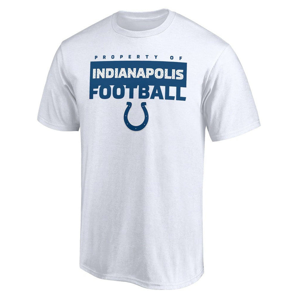 Indianapolis Colts Gain Ground T-Shirt White