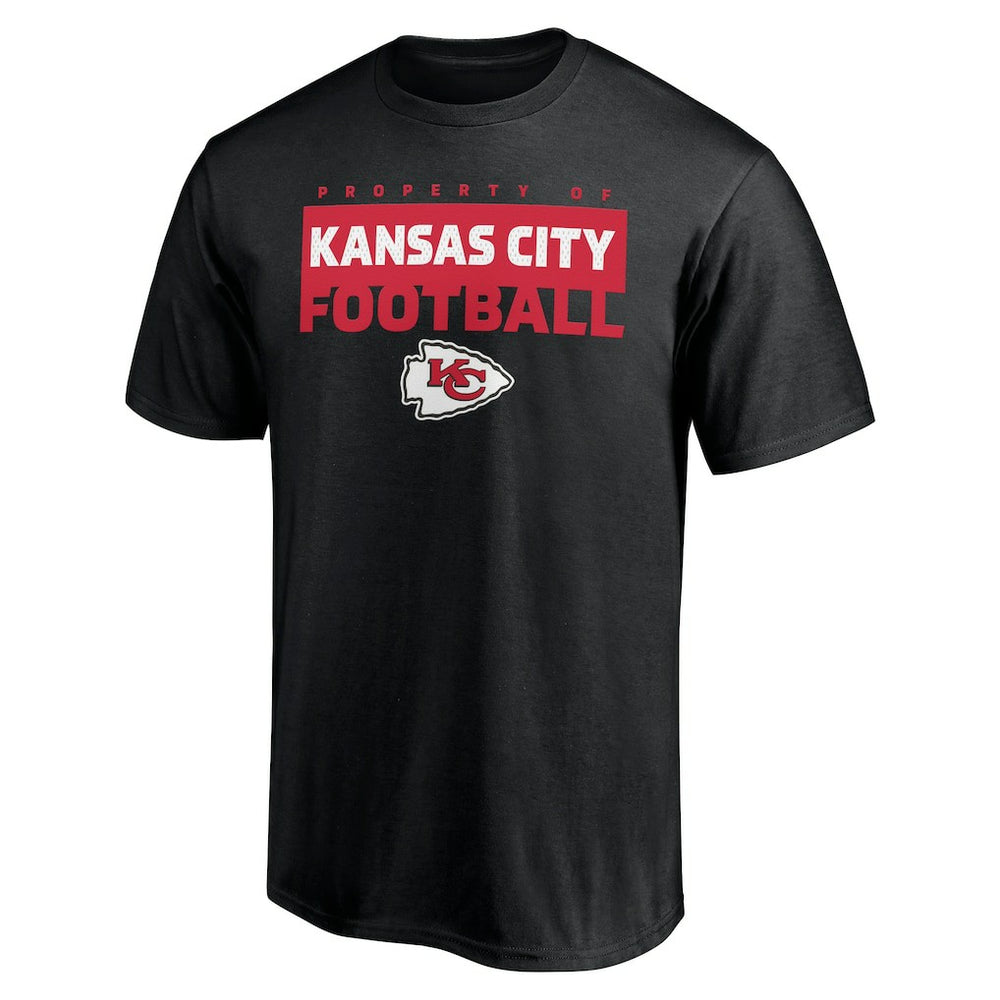 Kansas City Chiefs Gain Ground T-Shirt Black