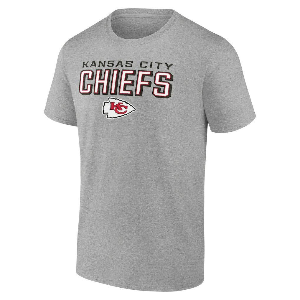 Kansas City Chiefs Swagger T-Shirt Heather Gray