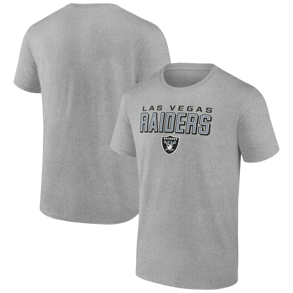 Las Vegas Raiders Swagger T-Shirt Heather Gray