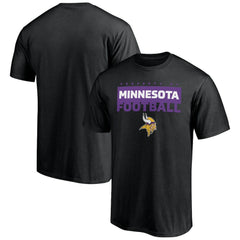 Minnesota Vikings Gain Ground T-Shirt Black