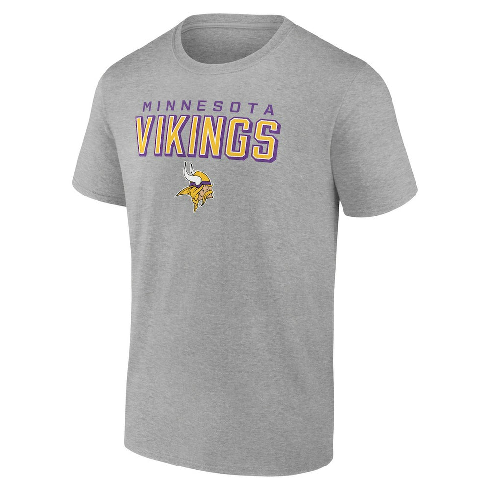 Minnesota Vikings Swagger T-Shirt Heather Gray