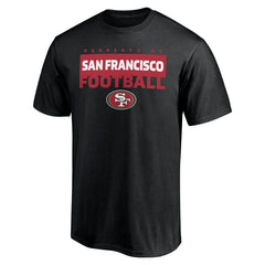 San Francisco 49ers Gain Ground T-Shirt Black
